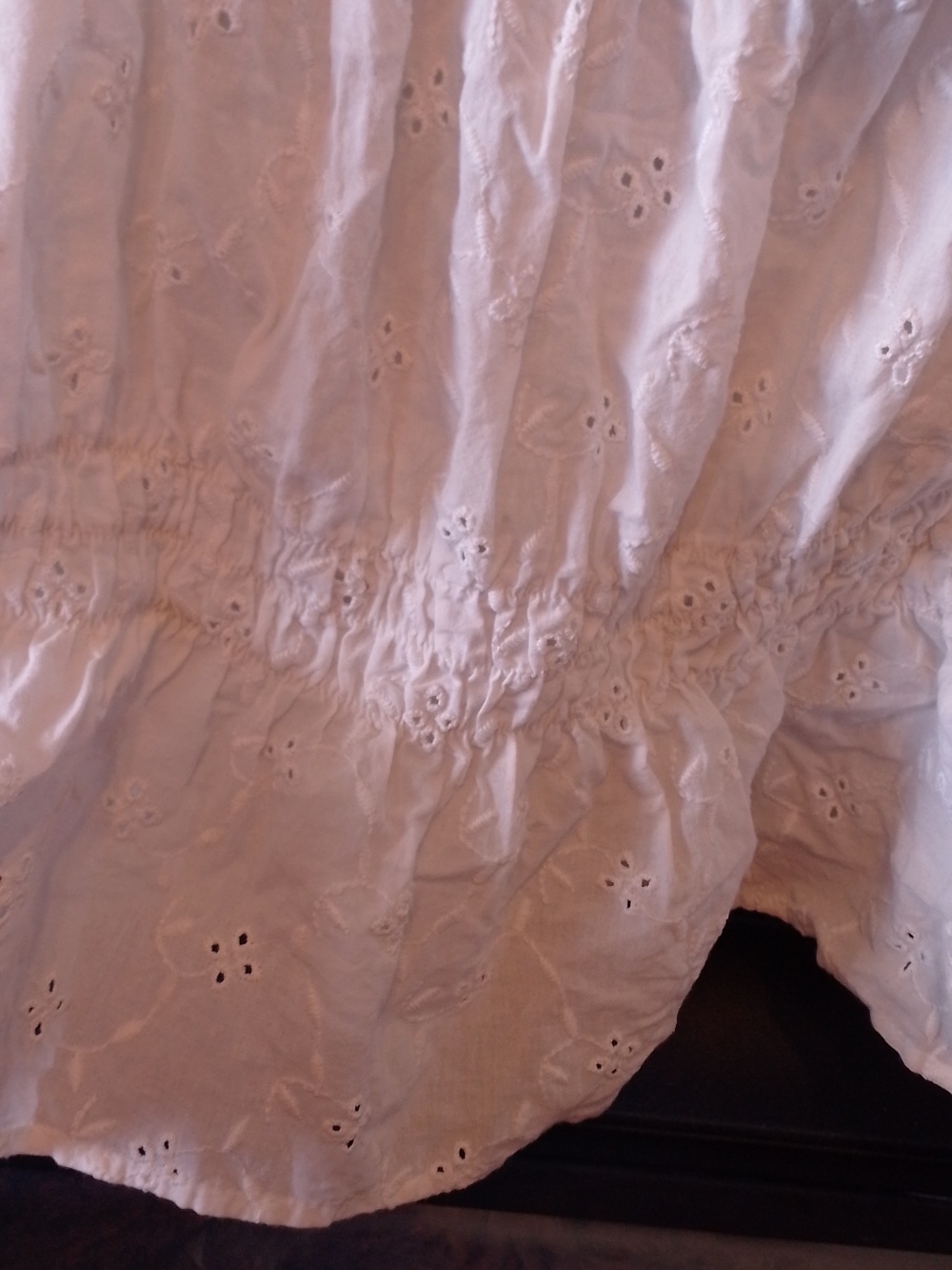 Zara White 🤍 Off The Shoulder Cottagecore Crop Top Boho Prairie Babe - Picture 5 of 6